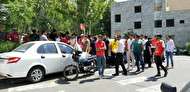 واکنش پلیس به تجمع هواداران در مقابل باشگاه پرسپولیس