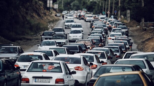 ترافیک نیمه سنگین در آزادراه قزوین-کرج و کرج-تهران