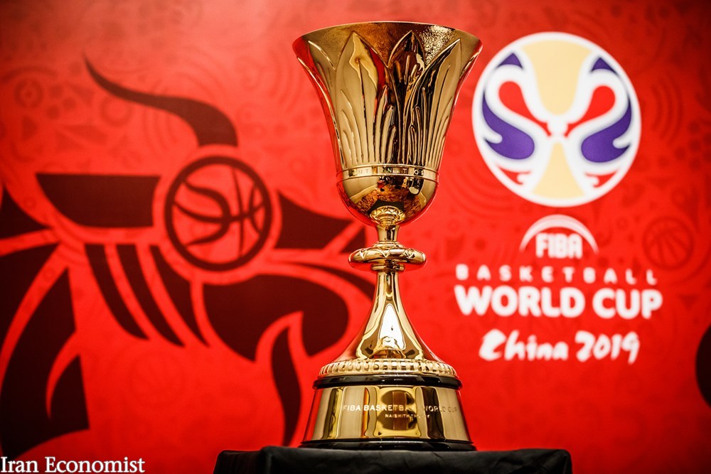 رونمایی از تمبر یادبود کاپ جام جهانی بسکتبال در تهران