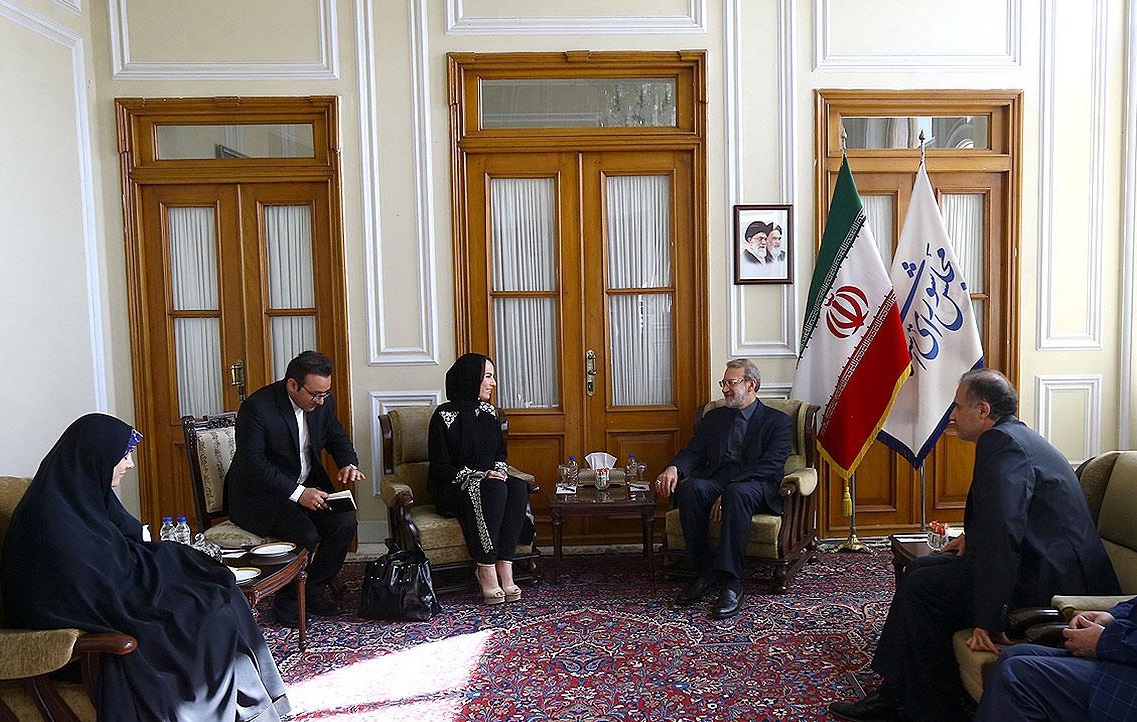 لاریجانی با رئیس اتحادیه بین المجالس دیدار کرد