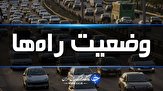 ترافیک در آزادراه کرج - تهران سنگین است