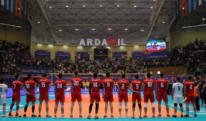 والیبالیست‌های ایران در جمع‌ ترین‌های لیگ ملت‌ها