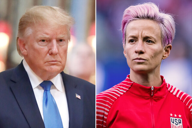 انتقاد ترامپ از کاپیتان تیم ملی فوتبال زنان آمریکا