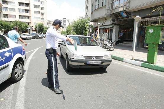پلیس راهور تهران ۱۰۸۴ خودرو را راهی تعمیرگاه کرد
