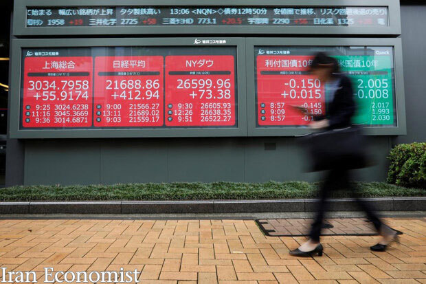 جهش سهام آسیایی با تاخیر در وضع تعرفه‌ علیه چین