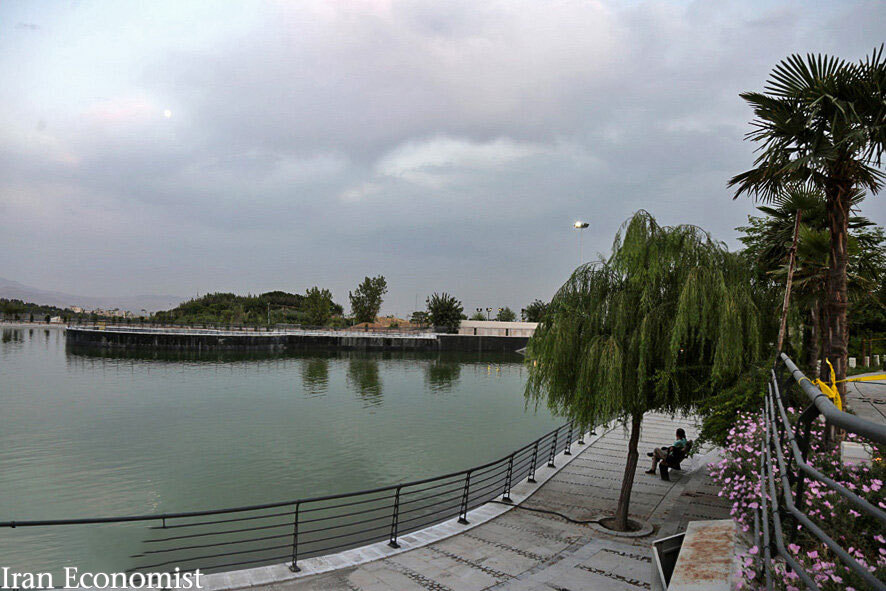 تصاویر: ایجاد دریاچه جدید در تهران