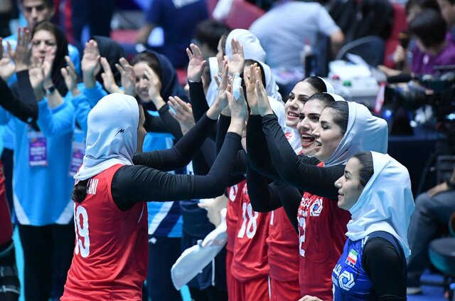 تیم والیبال بانوان ایران به جمع هشت تیم برتر صعود کرد