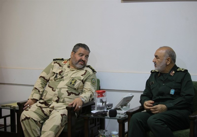 رئیس سازمان پدافند غیر عامل با سرلشکر سلامی دیدار کرد
