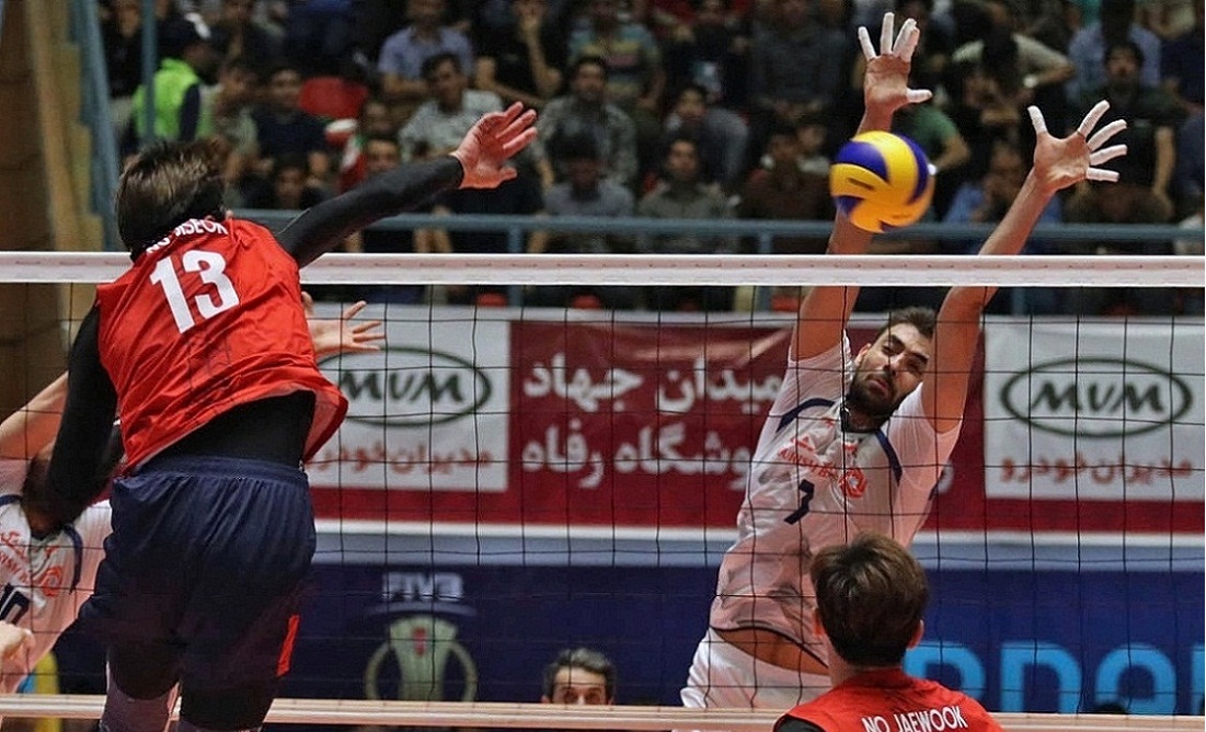 ایران فینالیست والیبال قهرمانی آسیا شد