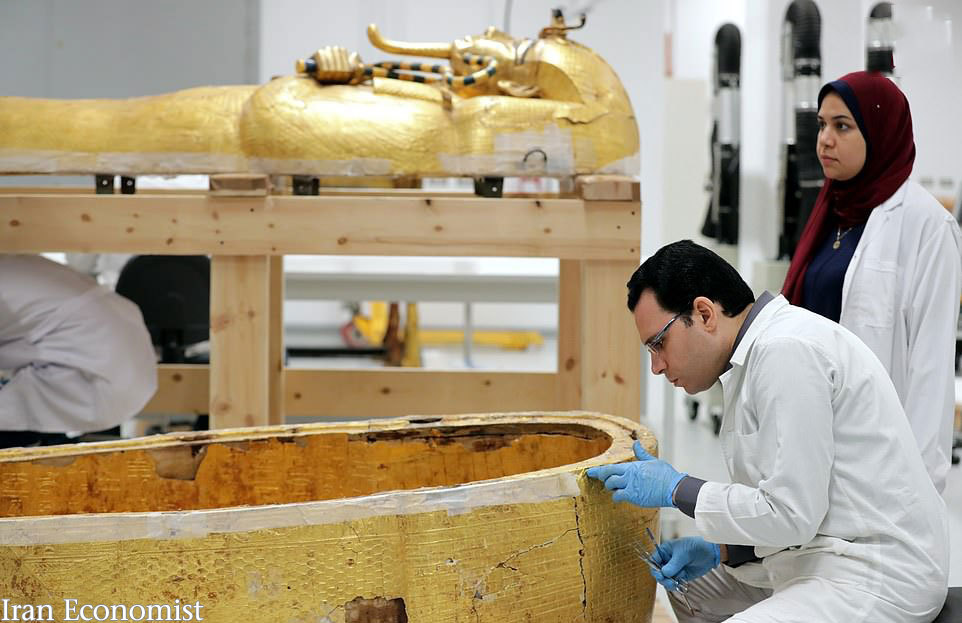 تابوت طلایی فرعون