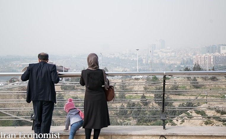 هوای تهران در آستانه ناسالم شدن برای گروه‌های حساس