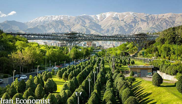 تنفس در بزرگ ترین پل غیر خودرویی ایران