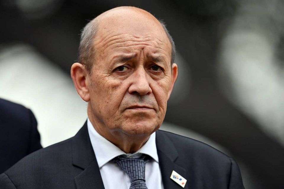 «لودریان» دیدار فوتبال فرانسه - ترکیه را تحریم کرد