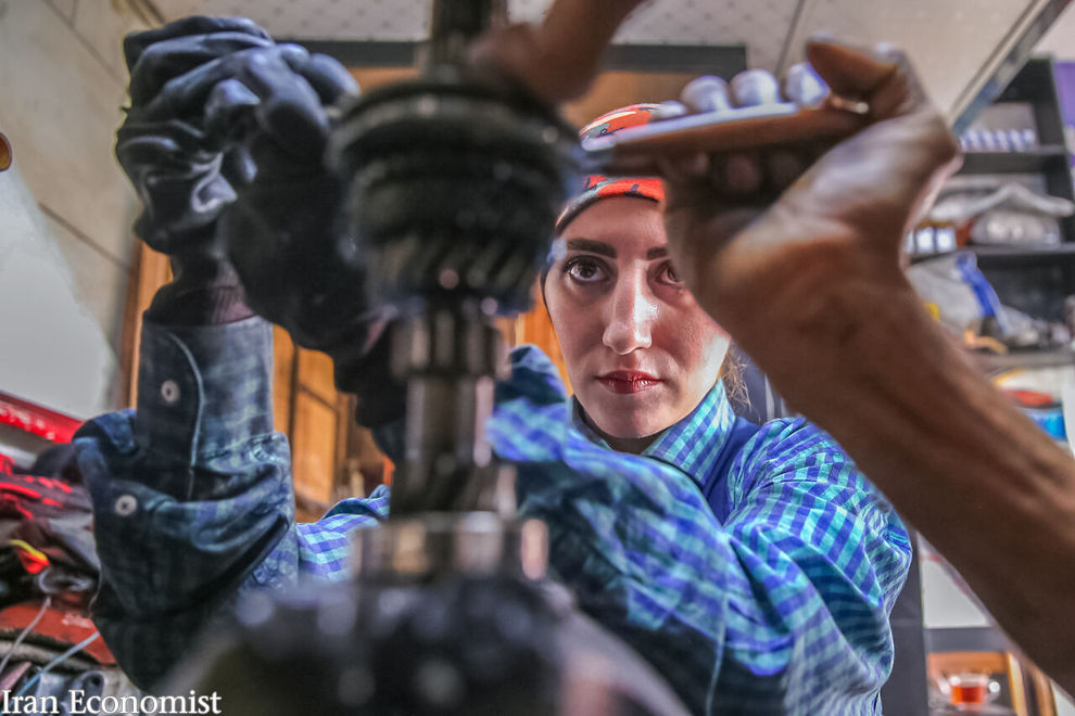 تصاویر: دختران مکانیک در شهرزیبا