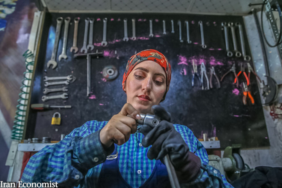 تصاویر: دختران مکانیک در شهرزیبا