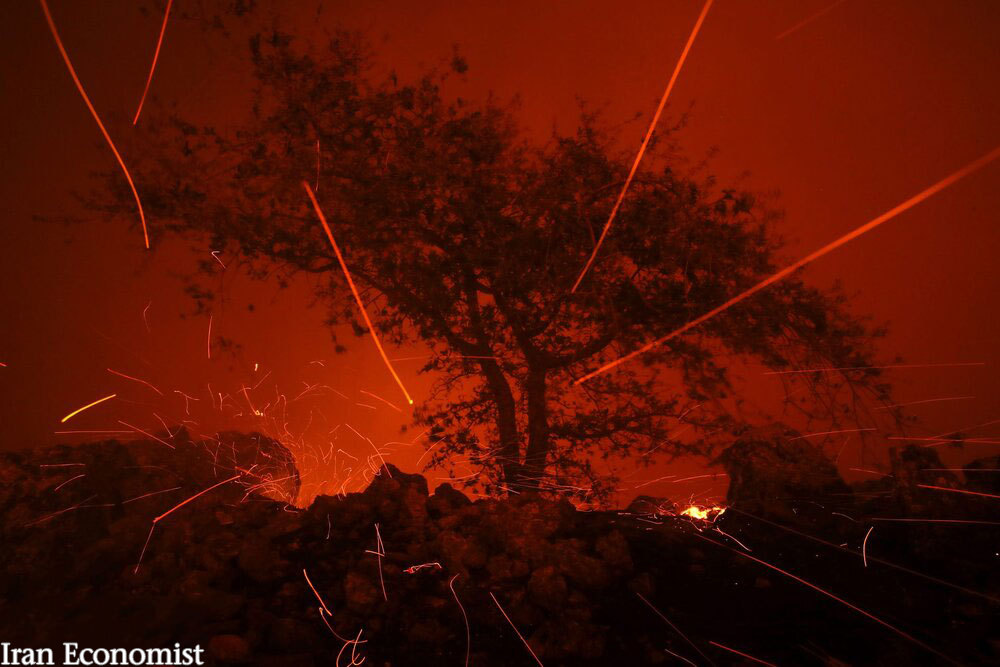 تصاویر: آتش سوزی در کالیفرنیا‎