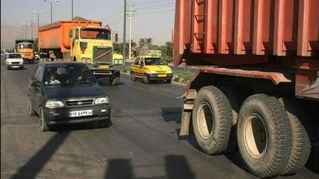 ممنوعیت تردد کامیون در تهران تا اطلاع ثانوی