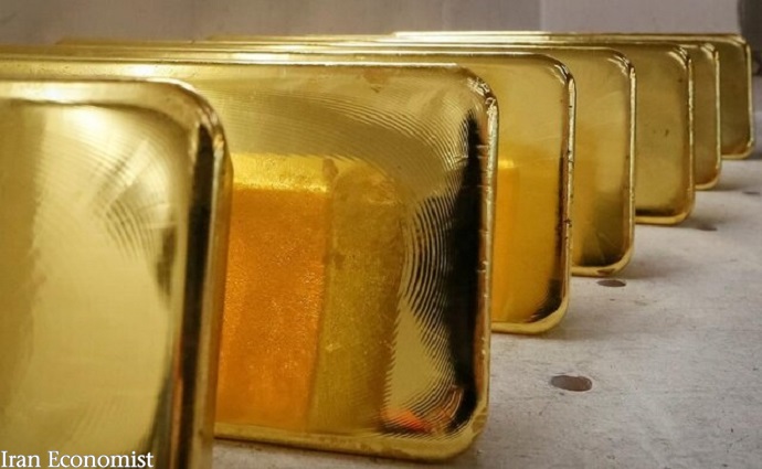 کاهش ملایم طلا در بازار جهانیکاهش ملایم طلا در بازار جهانی