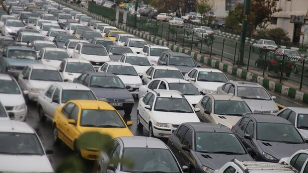 ترافیک سنگین صبحگاهی در چند بزرگراه تهران
