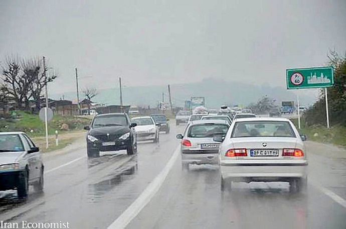 تردد در جاده‌های کشور ۱۰.۵ درصد کاهش یافت