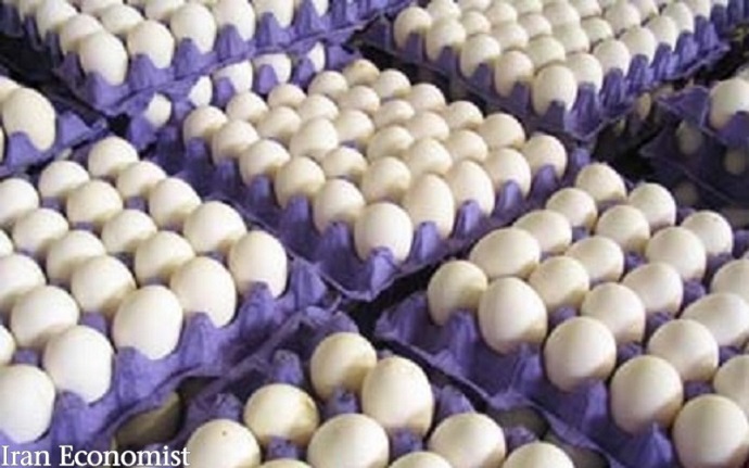 صادرات ۱۰ هزار تن تخم‌مرغ به کشورهای منطقه