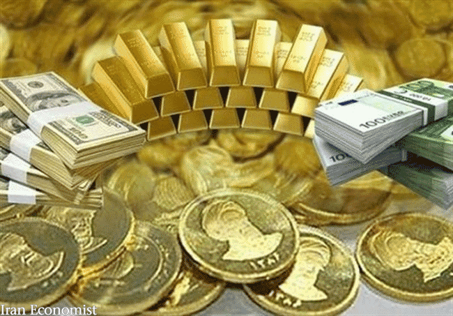 قیمت طلا و سکه، نرخ دلار و یورو در بازار 27 اردیبهشت