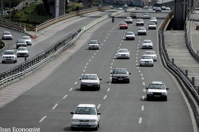 کاهش ۰.۱ درصدی تردد در جاده‌های کشور