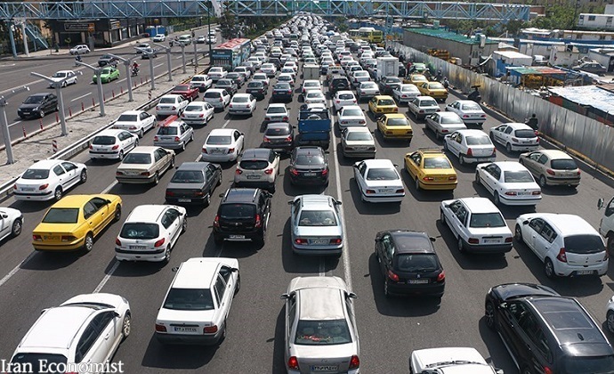 افزایش ۲.۵ درصدی تردد وسایل نقلیه در جاده‌های کشور