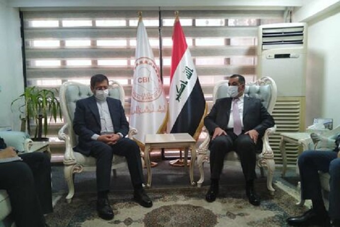رییس کل بانک مرکزی عراق بر حل مسائل بانکی با ایران تاکید کرد