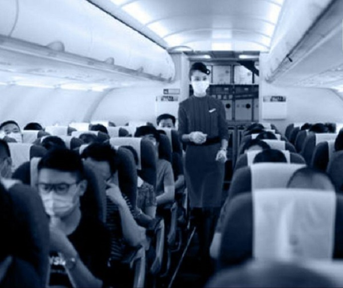 در صورت ماسک زدن مسافران خطر انتقال کرونا در هواپیما تقریبا صفر است
