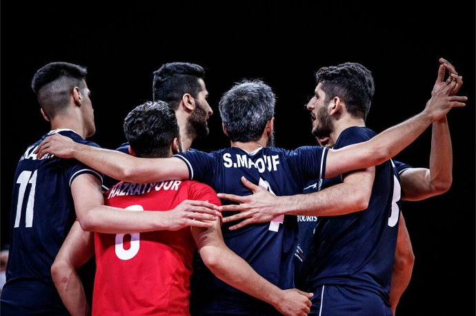 بازیکنان تیم ملی والیبال ایران برای رویارویی با آمریکا معرفی شدند