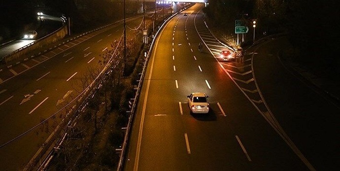ممنوعیت تردد شبانه خودروها در تهران برای ۲۷ و ۲۸ خرداد لغو شد