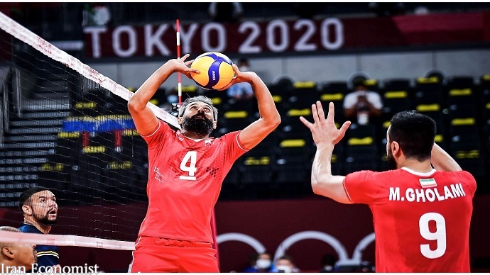 والیبال ایران در یک قدمی صعود به مرحله بعدی رقابت‌های المپیک ۲۰۲۰