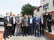 بازدید مدیرعامل بیمه ایران و هیات همراه از شعب مازندران