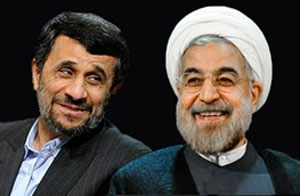 روحانی- احمدی نژاد