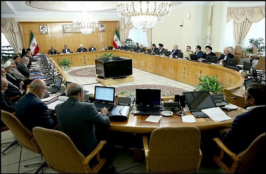 جلسه هیات دولت