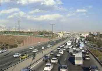 جاده شلوغ جاده شلوغ