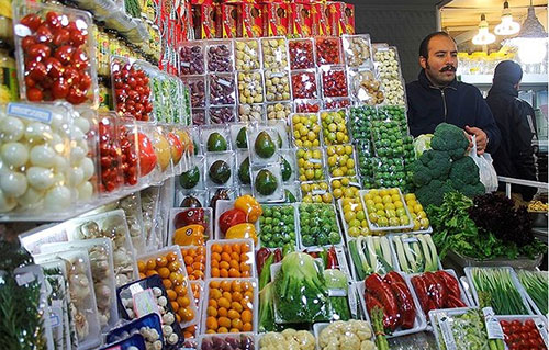 بازار میوه و صیفی