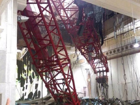 جرثقیل- حادثه مکه