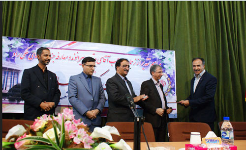 معارفه  سرپرست جدید اداره امور شعب استان مرکزی 