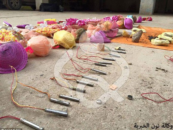 بمب های عروسکی داعش