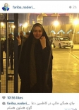 بازیگر زن ایرانی در کاظمین + عکس