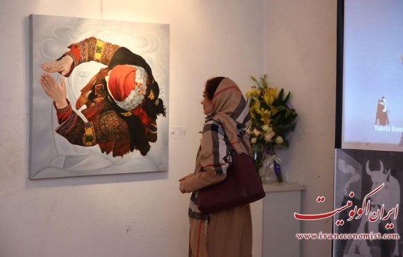 نمايشگاه انفرادی نقاشی اتحاد تضادها در نگارخانه هنر ایران