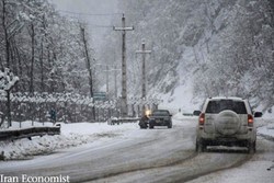 جاده های خراسان شمالی و رضوی لغزنده است