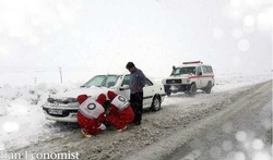 بیش از 3 هزار نفر در استان‌های برفی امدادرسانی شدند