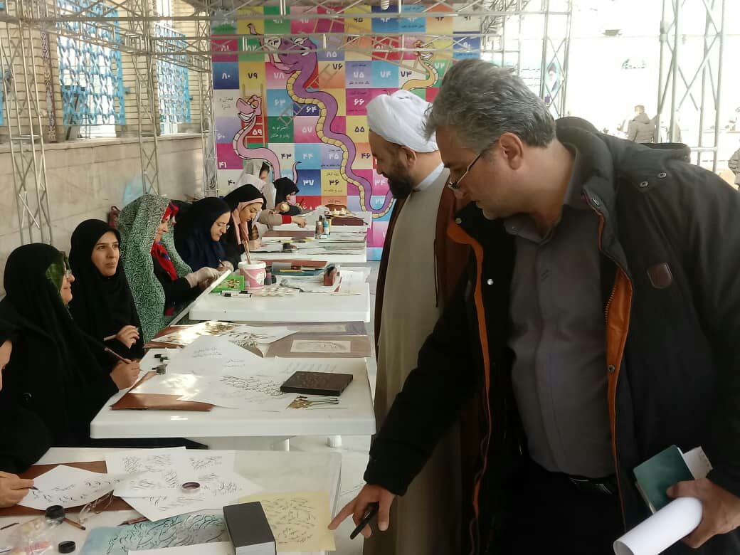 برگزاری کارگاه فرهنگی چله نگاران آفتاب