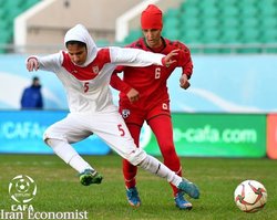 شکست تیم ملی فوتبال بانوان ایران مقابل بلاروس