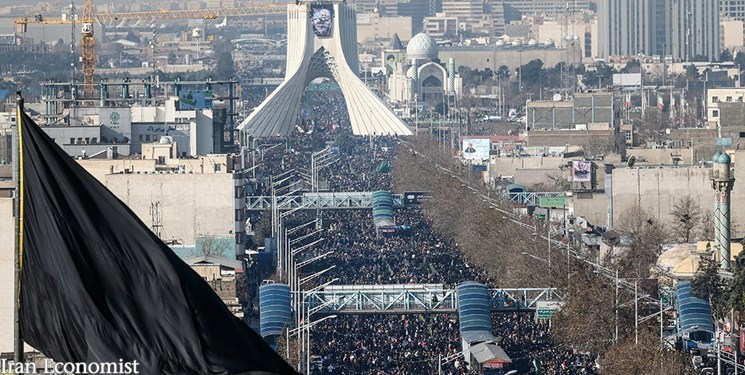 پیام لشکر میلیونی منتقمان از قلب ایران به کاخ سفید: انتقام سخت در راه است