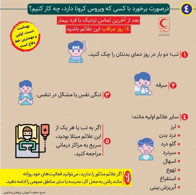 چهکنیم تا به ویروس «کرونا» مبتلا نشویم ؟ + اینفوگرافیک چهکنیم تا به ویروس «کرونا» مبتلا نشویم ؟ + اینفوگرافیک