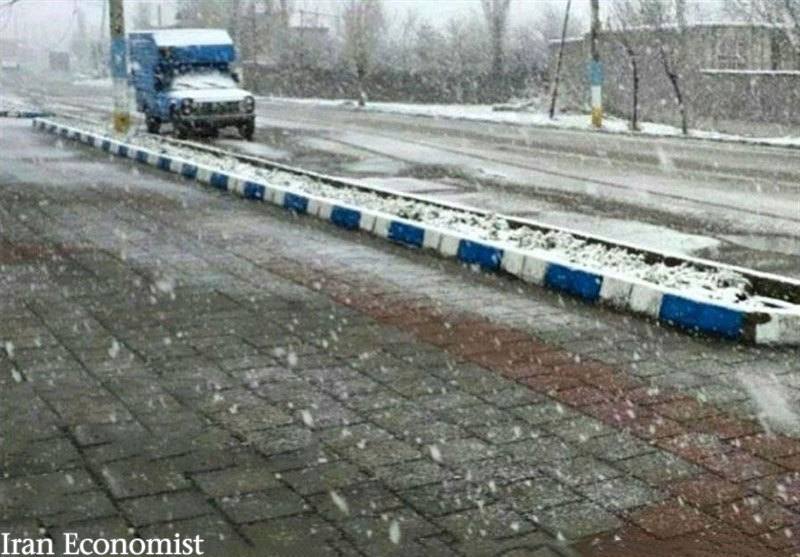 امروز: بارش برف در چالدران (عکس)